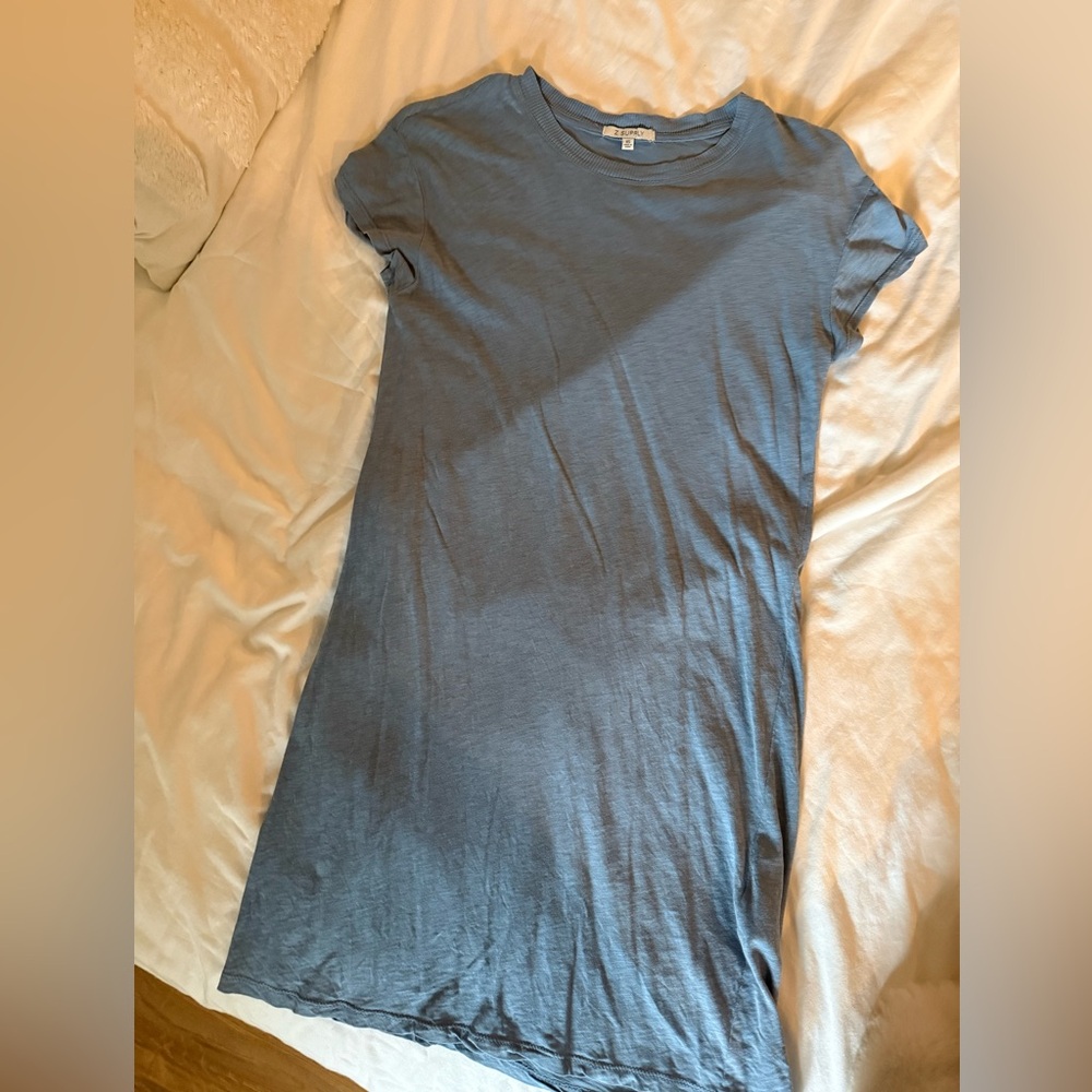 Z Supply Light Blue Knit Top